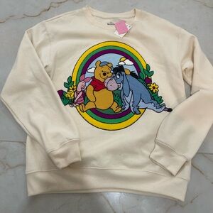 Disney Cream Winnie the Pooh Top